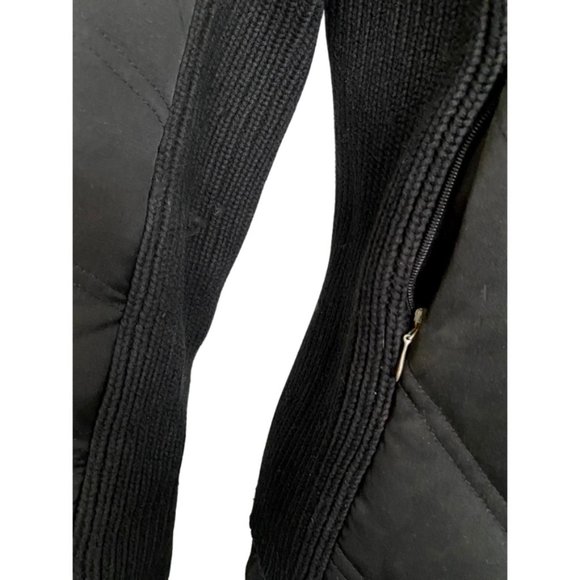 90s Black Fitted Bomber Puffer Jacket | G-Brand Black Short Jacket - Picture 13 of 13